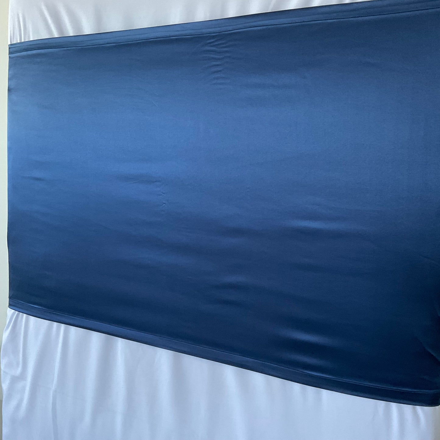 Mulberry Silk Baby Cot/Crib Sleeve - Navy