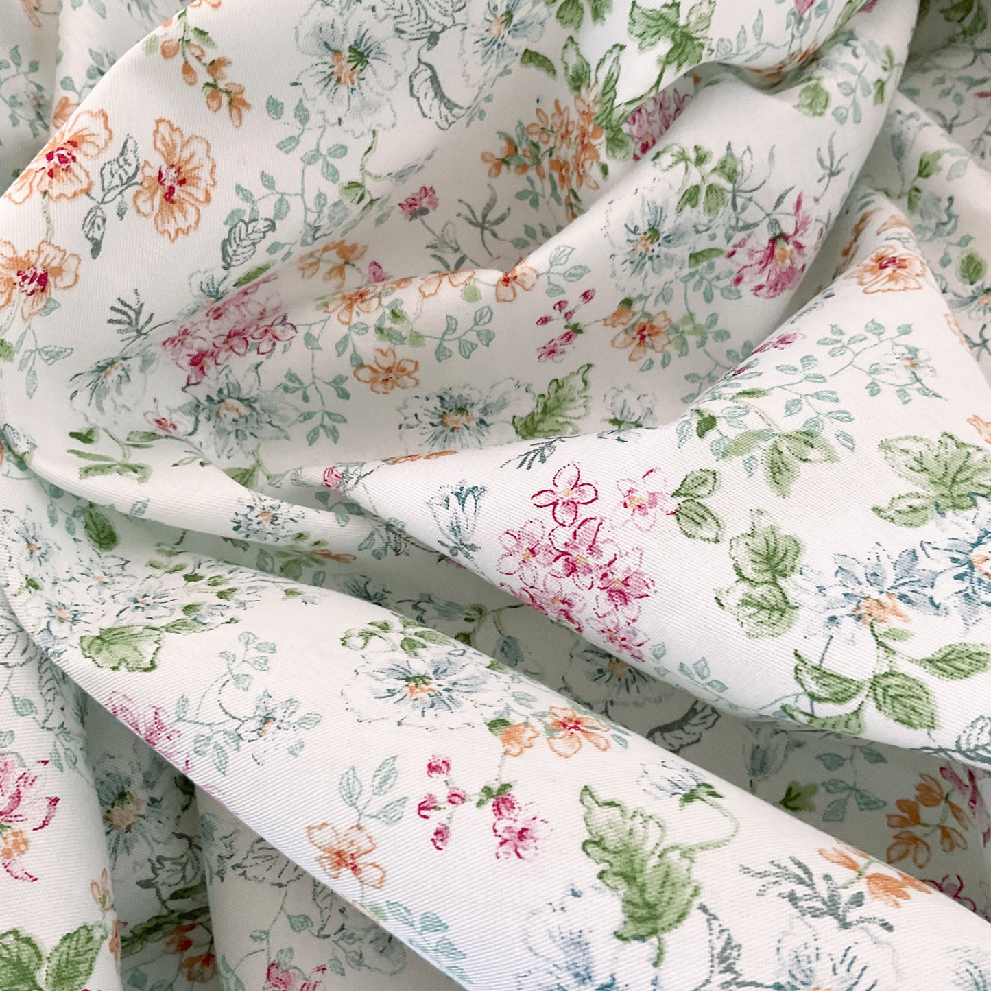 Pure Cotton Fitted Sheet , Chloe, close up shot of material