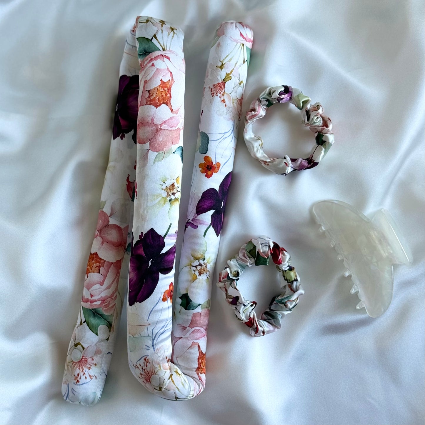 100% Mulberry Silk Hair Curler Set - Bella Florence