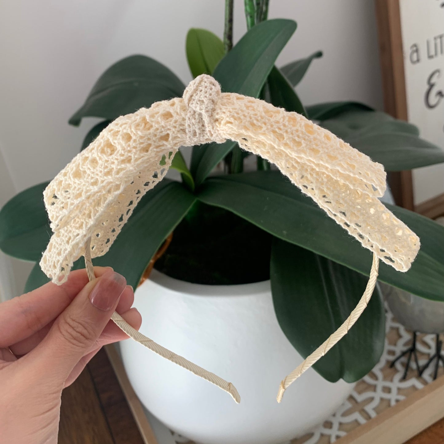 Romantic Lace Headband - Charlotte