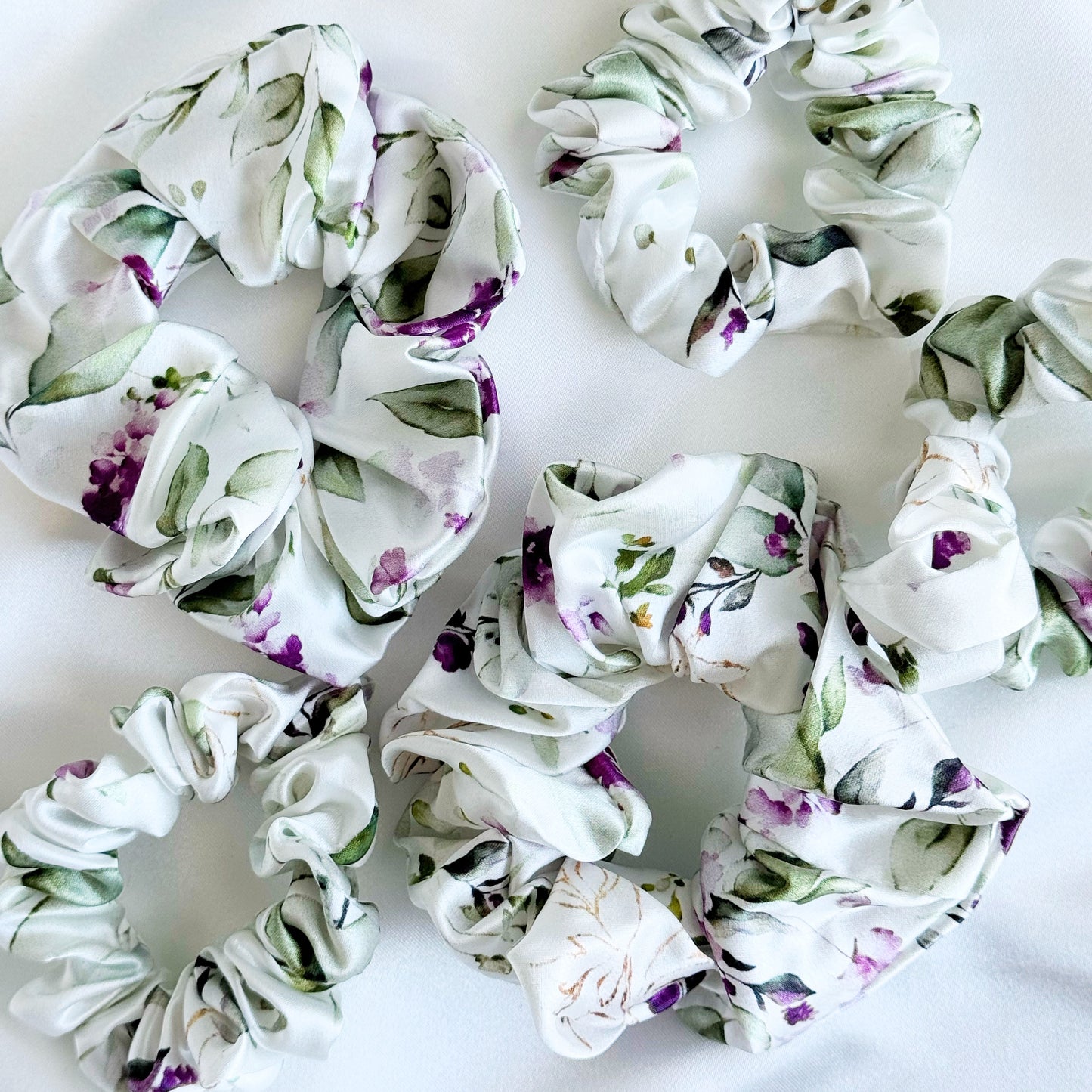 100% Mulberry Silk Scrunchie - Fleur Aimee