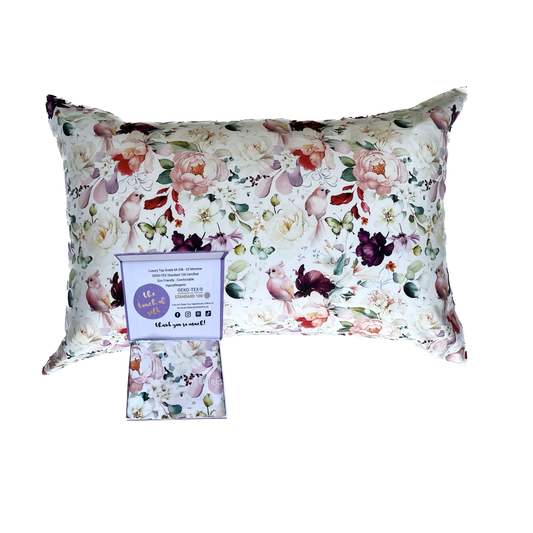 100% Mulberry Silk Pillowcase - Bella Florence