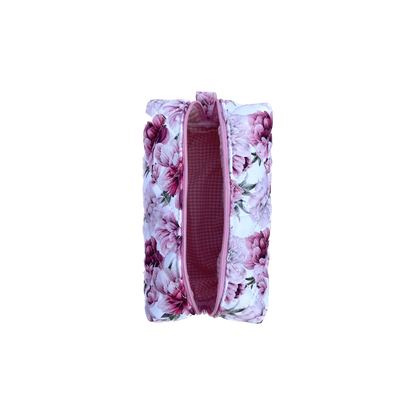 Quilted Cotton Makeup/ Cosmetic / Travel Bag - Dear Scarlett