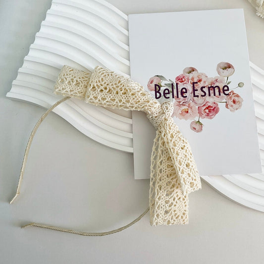 Romantic Lace Headband - Charlotte