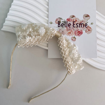 Romantic Lace Headband - Whitney