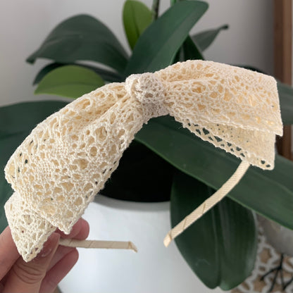Romantic Lace Headband - Charlotte