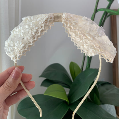 Romantic Lace Headband - Whitney