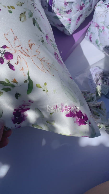 100% Mulberry Silk Pillowcase - Fleur Aimee